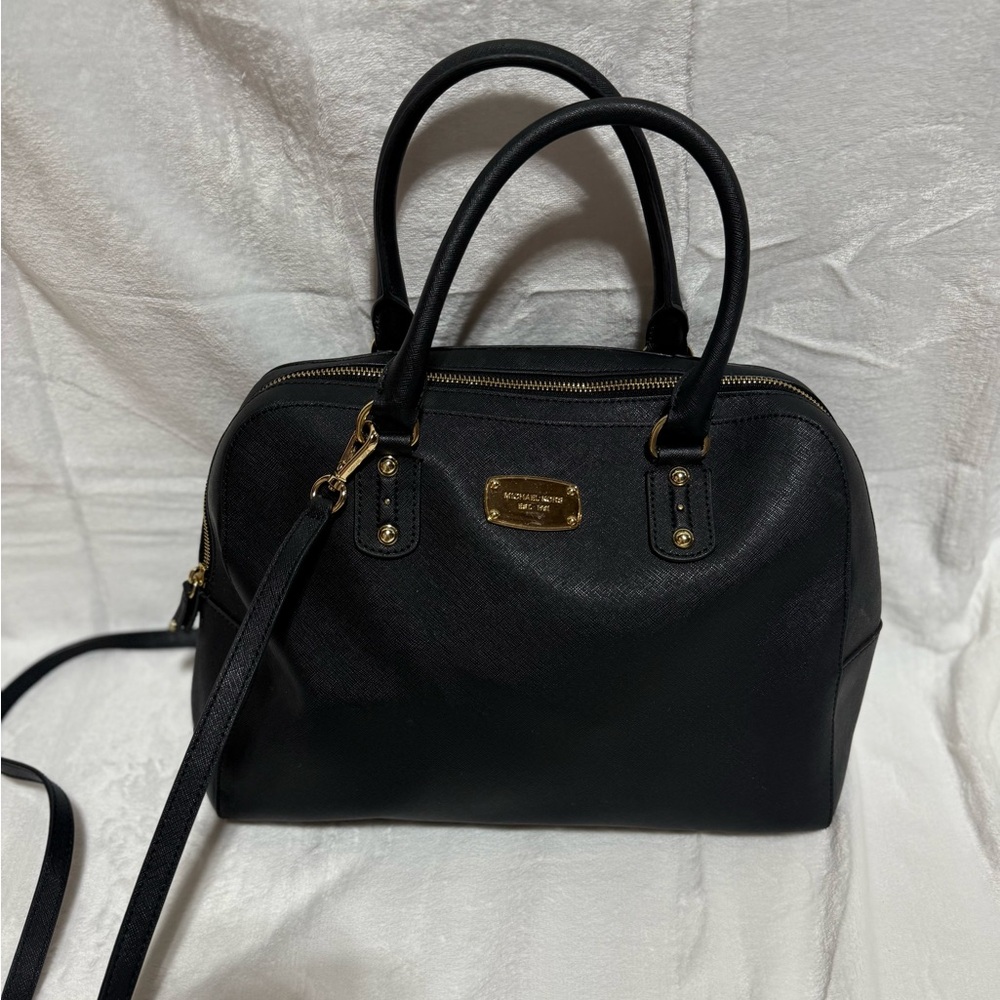 Michael Kors Black Satchel Bag